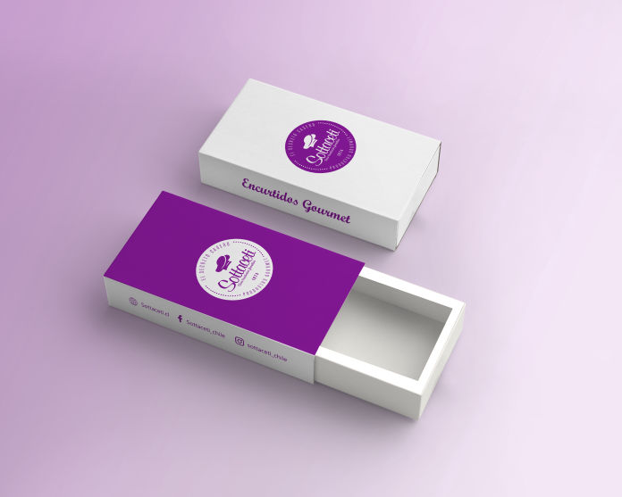 Packaging caja deslizante